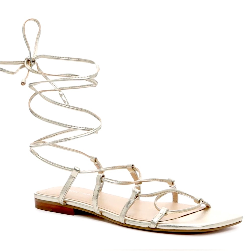 Marc Fisher Calyda Sandal Champagne Gold